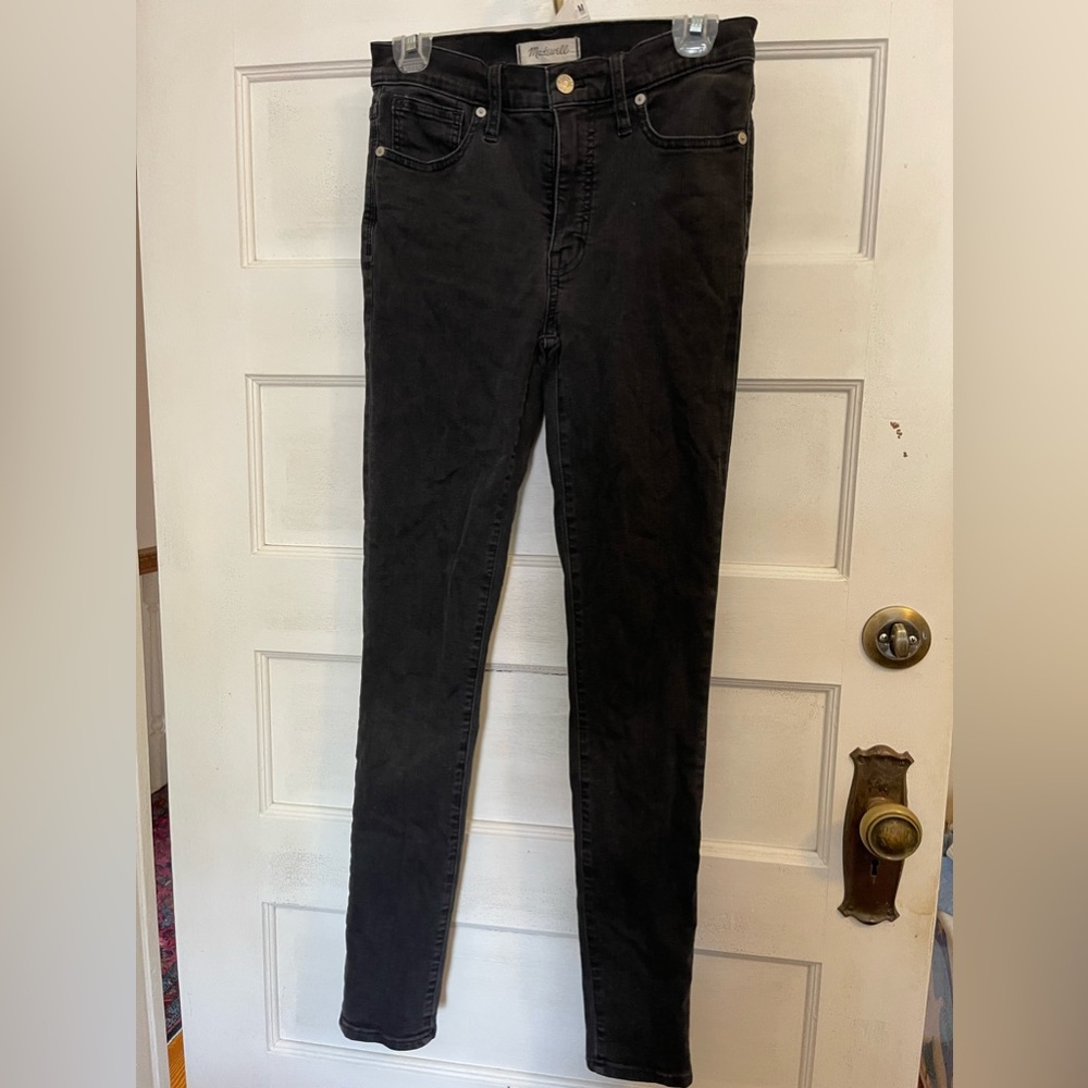 Madewell high rise skinny jeans